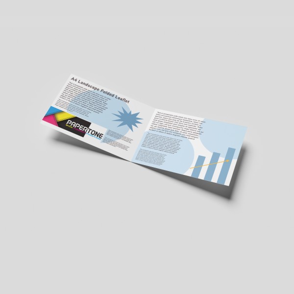 A4 Landscape Leaflets