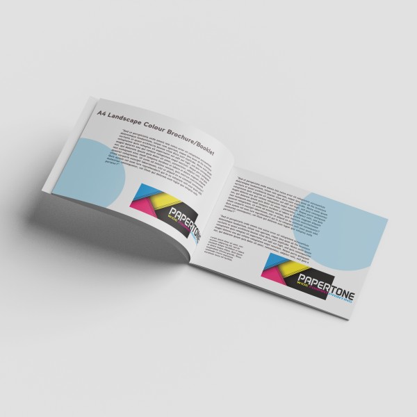 Brochures/Booklet Colour A4 Landscape