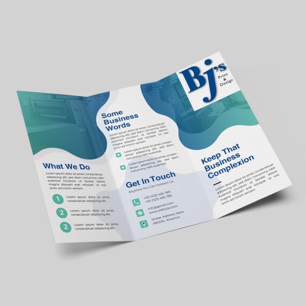 3 Fold Leaflets