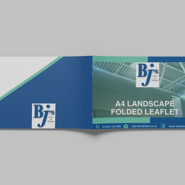 A4 Landscape Leaflets