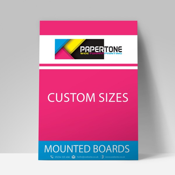 Mounted Board - Custom Size